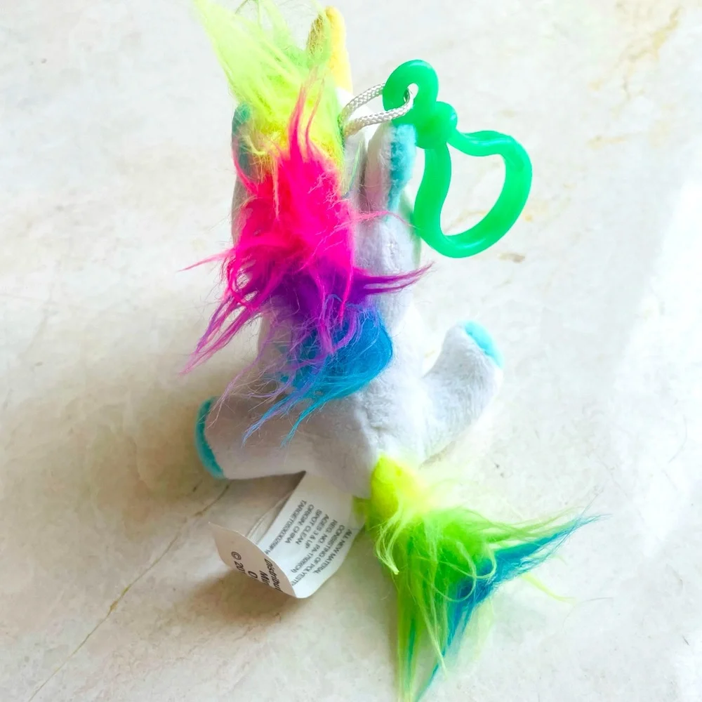 TY Unicorn bags and keychain plush